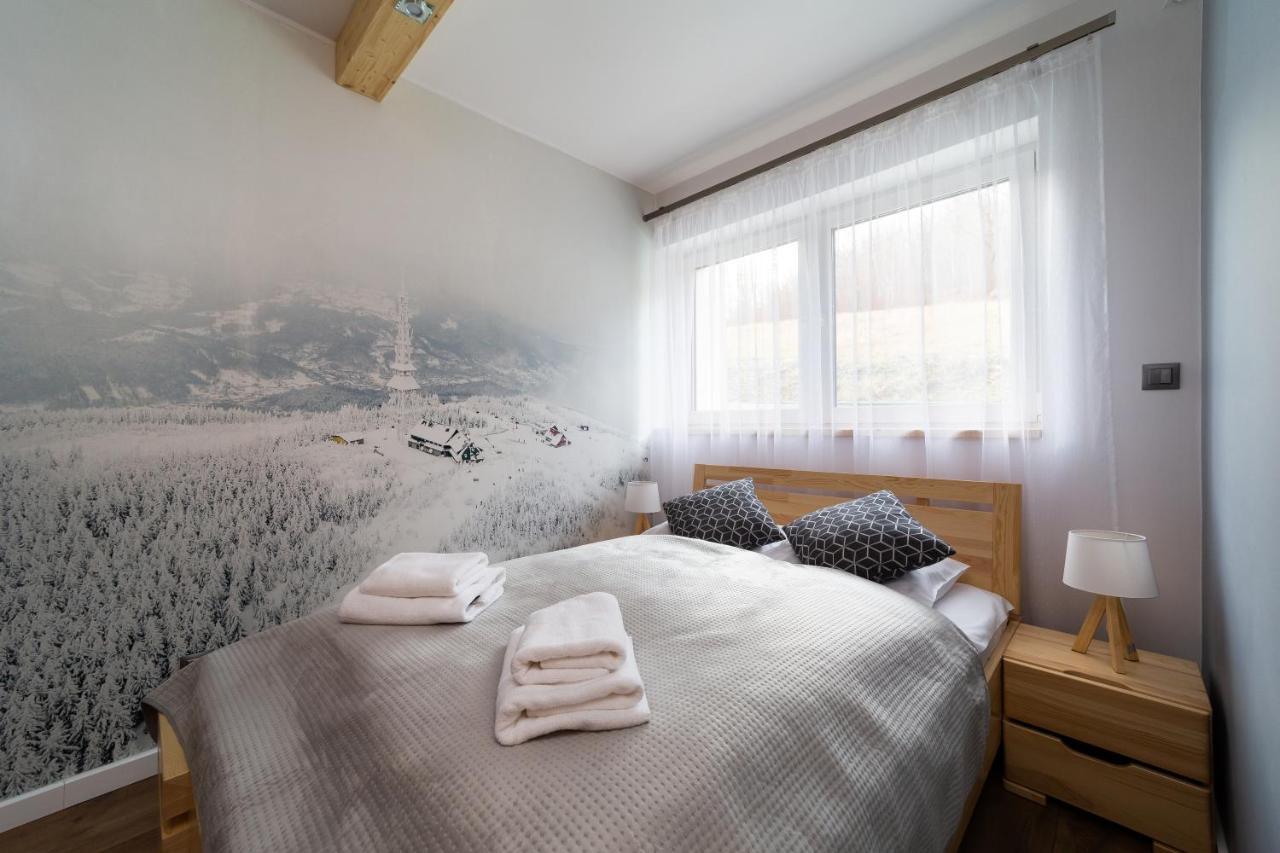 Apartament Z Garazem "Widok Na Skrzyczne" - Sloneczna Gora Szczyrk Buitenkant foto